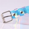 Transparent - laser rainbow - fashionable belt - 90cm - 100cm - 110cm - 120cmBelts