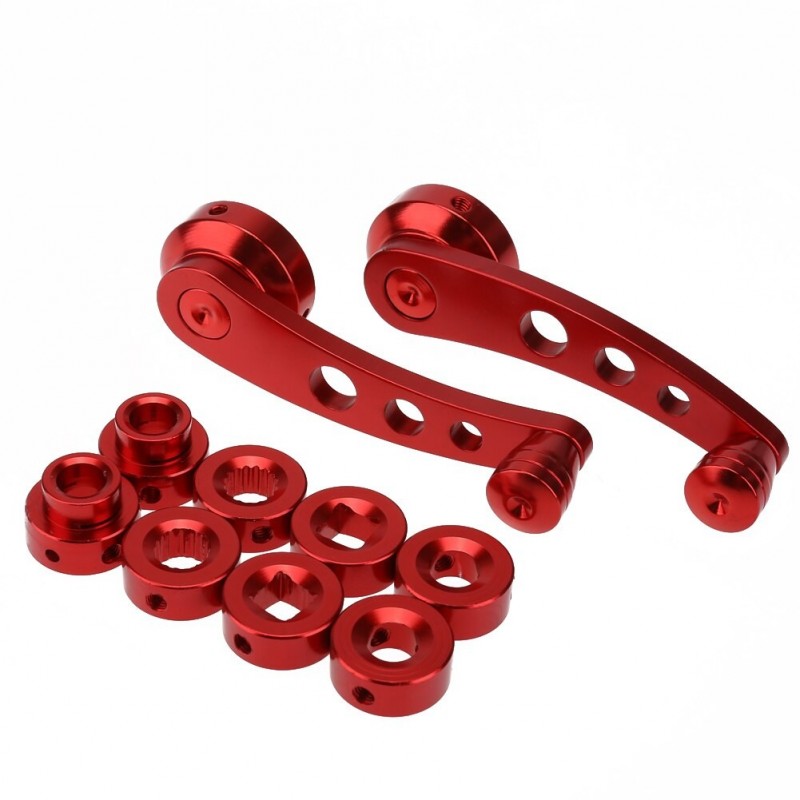 Universal - car window riser - aluminum alloy crank - 2 piecesStyling parts