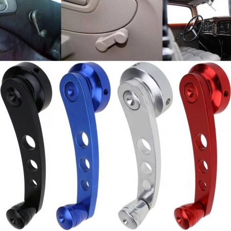 Universal - car window riser - aluminum alloy crank - 2 piecesStyling parts