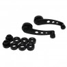 Universal - car window riser - aluminum alloy crank - 2 piecesStyling parts