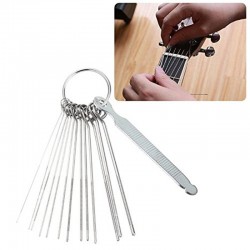 Guitar nut slotting file - luthier tool setGuitars