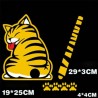 Cat moving tail & paws - 3D car sticker for rear windshield window wiperStickers