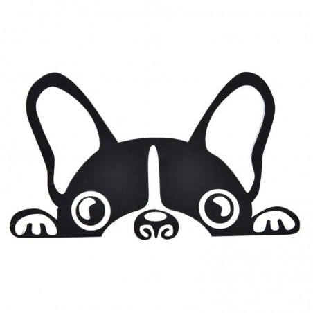 Waterproof - vinyl car sticker with a dog's faceStickers