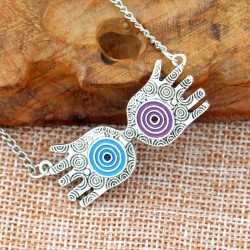 Luna's lucky hands - long necklaceNecklaces