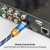 Toslink - OD6.0 - SPDIF - digital optical fiber audio cable - braided - 1m - 1.5m - 2m - 3m - 5m - 8m - 10m - 15mCables