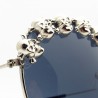 Steampunk sunglasses with decorative metal skullsSunglasses