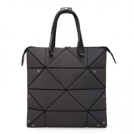 Fashionable geometric luminous bag - resizableHandbags