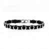 Elegant elastic belt with metal circlesBelts