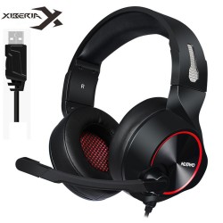 Xiberia Nubwo N11 PC headphones - USB - headset with microphone & LedHeadsets