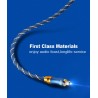 Toslink - OD6.0 - SPDIF - digital optical fiber audio cable - braided - 1m - 1.5m - 2m - 3m - 5m - 8m - 10m - 15mCables