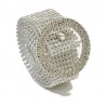 Transparent crystal belt - 120 cmBelts