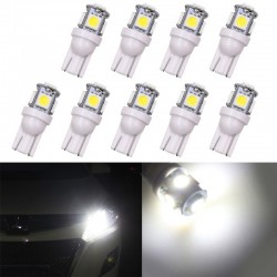 T10 5SMD 5050 W5W Xenon car LED bulb 10 piecesT10