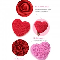 Rose heart - made of infinity roses 30 * 30 cmValentine's day
