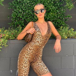 Sexy sleeveless short jumpsuitJumpsuits