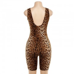Sexy sleeveless short jumpsuitJumpsuits