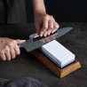 professional sharpening grinding stone - double side 1000/6000 grit knife sharpener - whetstone kitchen knife accessoriesKnif...