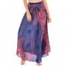 women hippie bohemian skirt - lady girls dancing party soft flowers elastic waist floral daily short skirtDresses