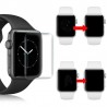 2 Pieces - 3D full screen protector - scratch-resistant - soft hydrogel film - for Apple Watch 38mm - 42mmAccessories