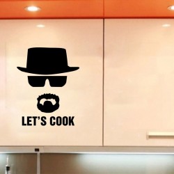 Let's Cook - Breaking Bad - vinyl wall stickerWall stickers
