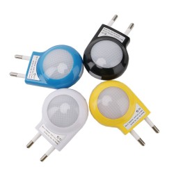 mini led snail night light - auto night lamp built-in light sensor - control light wall lamp for baby kids bedroomLights & li...
