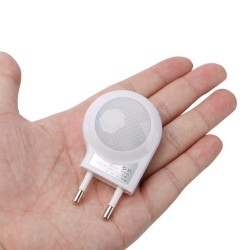 mini led snail night light - auto night lamp built-in light sensor - control light wall lamp for baby kids bedroomLights & li...