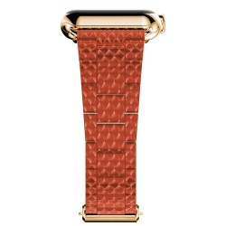 resin strap for apple watch band link bracelet watchband for iwatch - 4/3/2 iwatch bands rose red steel buckleAccessories