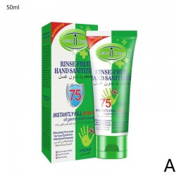 Antibacterial hand sanitiser - cleansing gel - quick-drying - 75% alcohol - 50ml - 100mlSkin
