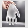 Disposable - anti static - powder-free - oil-proof - transparent PVC protective glovesMouth masks