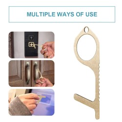 No-touching door opener - contactless press buttons - antibacteria - metal keyringMouth masks