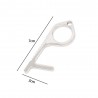 No-touching door opener - contactless press buttons - antibacteria - metal keyringMouth masks
