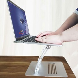Aluminum Laptop holder - foldable - adjustable standAccessories