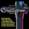 LCD Display High frequency Massage Gun muscle body relax relaxation 30 Speed VibrationMassage