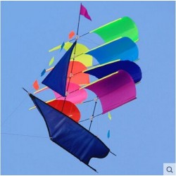 Flying pirate ship - sailboat - kiteKites