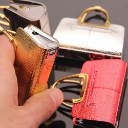 Elegant bag shape - refillable gas cigarette lighterLighters