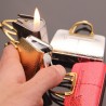 Elegant bag shape - refillable gas cigarette lighterLighters