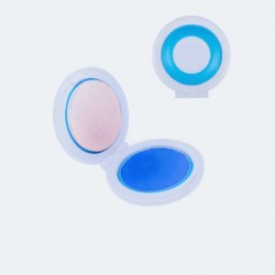 Coloured chalk powder - temporary hair dyeHair dye