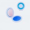 Coloured chalk powder - temporary hair dyeHair dye