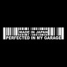 15.2 * 3cm - Made In Japan Perfected In My Garage - car stickerStickers