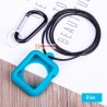 Apple Watch 1/2/3/4 / 38mm / 44mm series - silicone frame case cover with necklaceAccessories