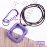 Apple Watch 1/2/3/4 / 38mm / 44mm series - silicone frame case cover with necklaceAccessories