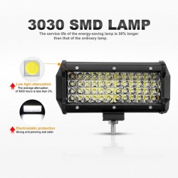 12V / 24V - 72W / 144W - LED light-bar - spotlight for trucks / off-road boats / cars / tractors 4x4 SUV ATVLED light bar