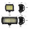 12V / 24V - 72W / 144W - LED light-bar - spotlight for trucks / off-road boats / cars / tractors 4x4 SUV ATVLED light bar