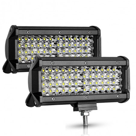 12V / 24V - 72W / 144W - LED light-bar - spotlight for trucks / off-road boats / cars / tractors 4x4 SUV ATVLED light bar