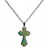Color changing thermo cross - stainless steel necklaceNecklaces
