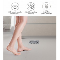 Modern floor drain - insect proof - anti-blocking - stainless steel filterDrains