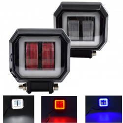 20W - 12V - 6000K - DRL - LED light bar with HELO - reflector - for motorcycle - SUV - truck - ATV - tractorLED light bar