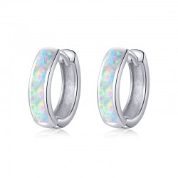 925 sterling silver earrings with opalEarrings