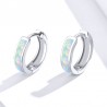 925 sterling silver earrings with opalEarrings
