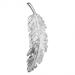 Vintage leaf - gold & silver hairpin - hair clipHair clips