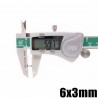 N35 neodymium magnet - strong disc - 6 mm * 3 mmN35